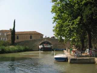 canal du midi near our holiday house in Aude, Languedoc near Carcassonne and Narbonne